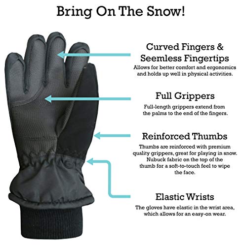 N'Ice Caps Kids Waterproof Snow Ski Glove 100 Deals
