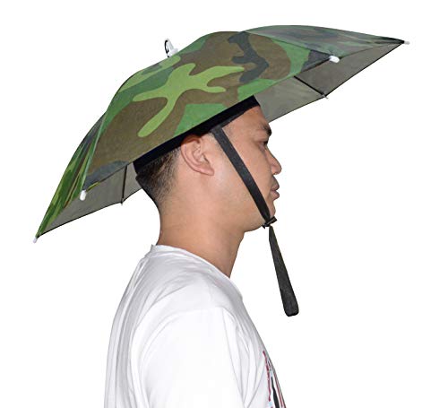 NEW-Vi Camouflage Umbrella Hat for Adults and Kids 100 Deals