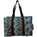 NGIL Aztec Leopard Print Utility Tote Bag 100 Deals