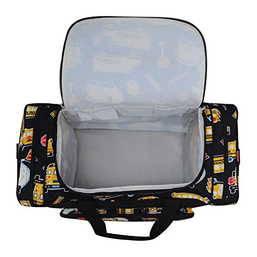 NGIL Canvas Duffle Bag (School Bus-black) 100 Deals