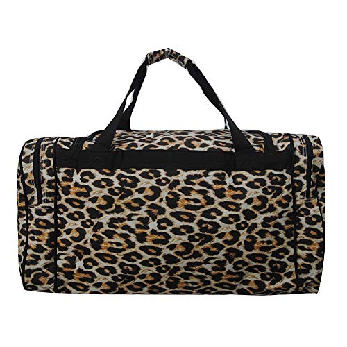 NGIL Canvas Duffle Bag in Wild Leopard 100 Deals