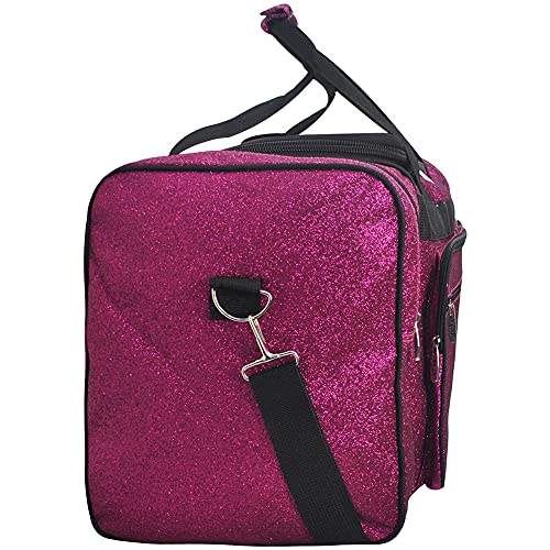 NGIL Hot Pink Glitter Duffle Bag 100 Deals