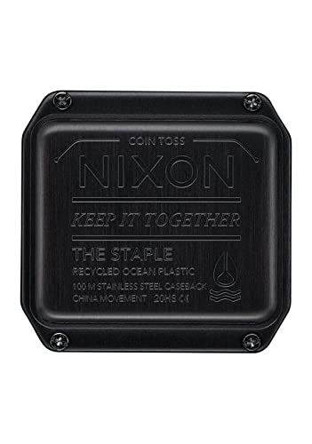 NIXON Men's Digital Sport Watch - Black/Aqua 100 Deals