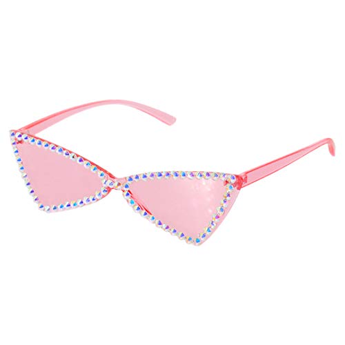 Naimo Crystal Cat Eye Rhinestone Sunglasses UV Protection 100 Deals