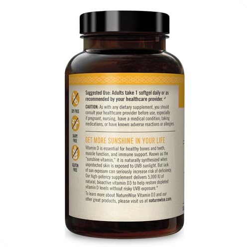 NatureWise Vitamin D3 5000iu Mini Softgel 100 Deals