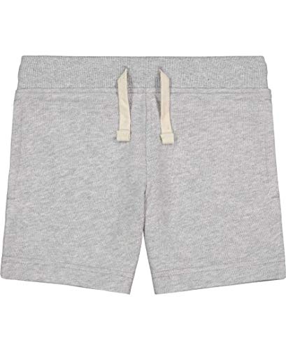 Nautica Girls' Pull-on Fleece Shorts, Grey Heather 100 Deals