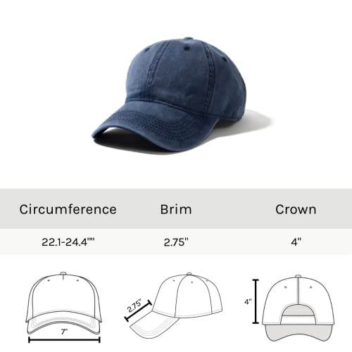 Navy Blue Vintage Dad Hat 100 Deals