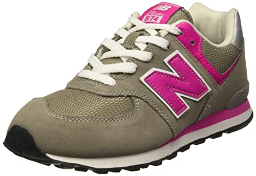 New Balance 574 V1 Grey/Pink Sneaker 100 Deals