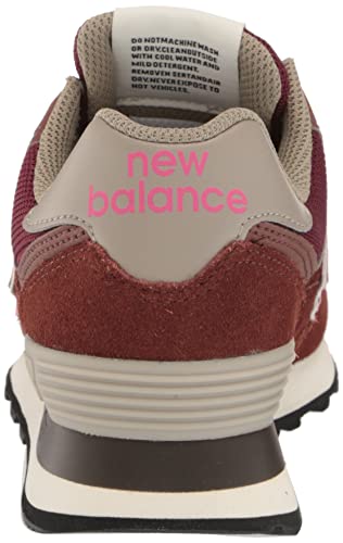 New Balance Men's 574-V2 Brown/Pink Sneaker 100 Deals