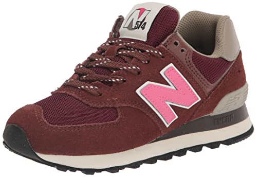 New Balance Men's 574-V2 Brown/Pink Sneaker 100 Deals