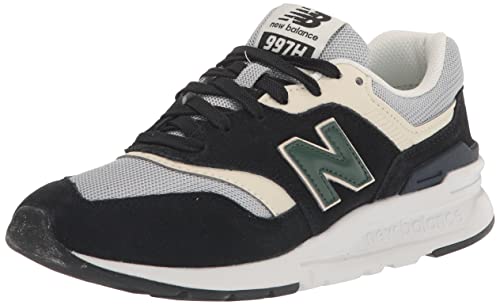 New Balance Men's 997H V1 Sneaker, Black/Green 100 Deals