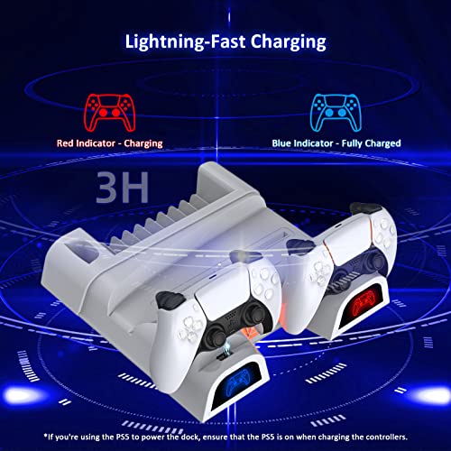NexiGo PS5 Cooling Stand with LED Lighting 100 Deals
