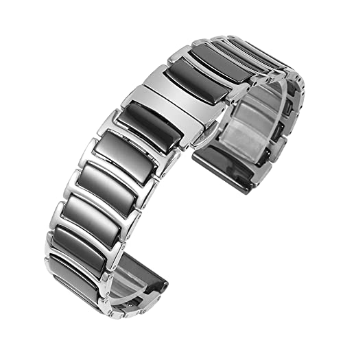 Nice Pies Ceramic Stainless Steel Watch Band 100 Deals