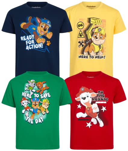 Nickelodeon Paw Patrol 4-Pack Toddler Graphic Tee 100 Deals