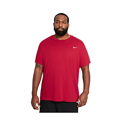 Nike Men's Gym Red Dri-FIT Tee - 4XL 100 Deals