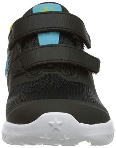 Nike Star Runner 2 Toddler Sneaker, Black/Blue 100 Deals