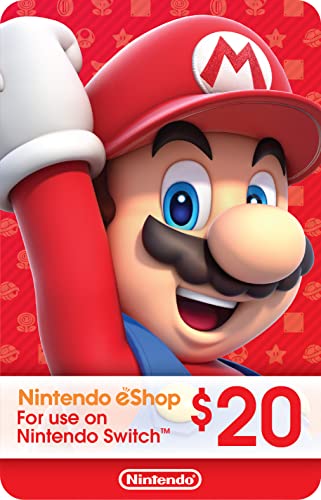 Nintendo eShop Gift Card - $20 Code 100 Deals