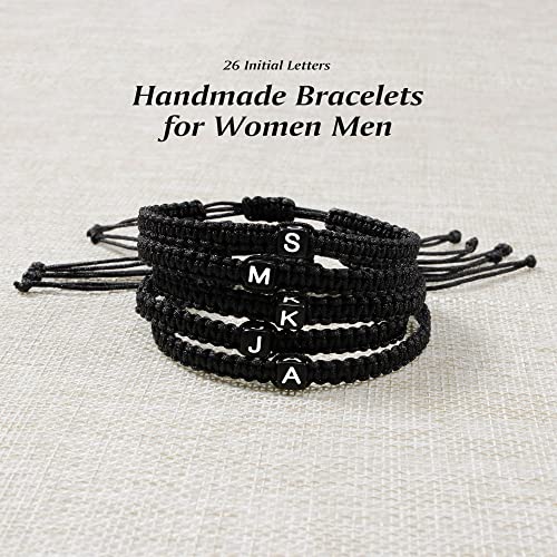 Nymerianoble Initial Bracelets Handmade Rope Braided 100 Deals
