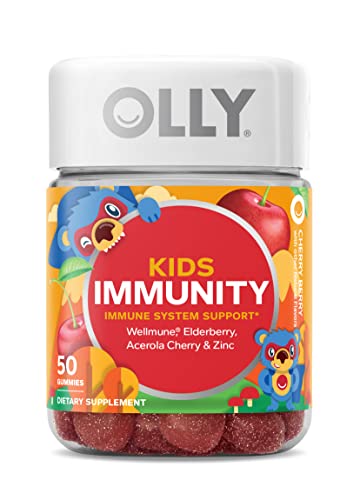 OLLY Kids Immunity Gummy, Elderberry, Vitamin C 100 Deals