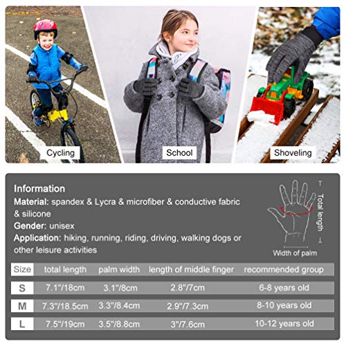 OOPOR Kids Winter Warm Thermal Gloves 100 Deals