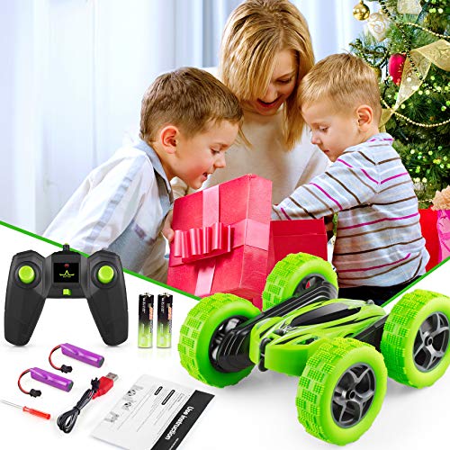 ORRENTE Stunt Car Toy with Headlights for Kids 100 Deals