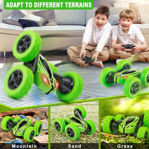 ORRENTE Stunt Car Toy with Headlights for Kids 100 Deals