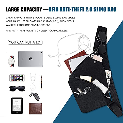 OSOCE Anti-Theft Waterproof Crossbody Bag 100 Deals