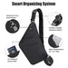 OSOCE Anti-Theft Waterproof Sling Bag, Black 100 Deals