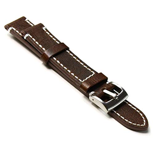 OliBoPo 22mm Vintage Leather Watch Band 100 Deals