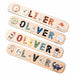 Olive Wood Name Puzzle for Baby - Custom Design 100 Deals