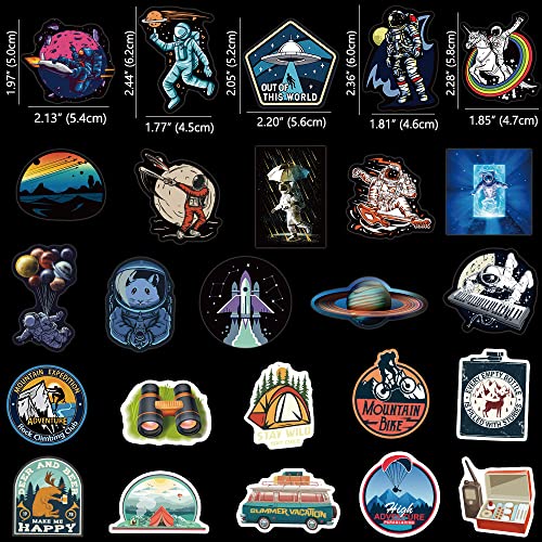 Outer Space Vinyl Stickers: Cool Waterproof Decals 100 Deals