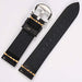 PBCODE Men's Leather Watch Band 22mm Black 100 Deals