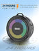 PEYOU Waterproof Bluetooth Shower Speaker with RGB Lights 100 Deals