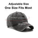 PFFY 2 Packs Vintage Washed Distressed Baseball Cap Dad Golf Hat Black+Grey 100 Deals
