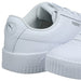 PUMA Carina Sneaker, White/Silver, Women's Size 8 100 Deals