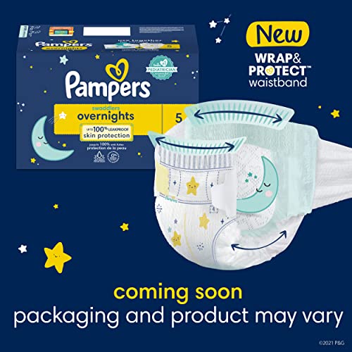 Pampers Swaddlers Overnight Diapers Size 4, 58-count 100 Deals