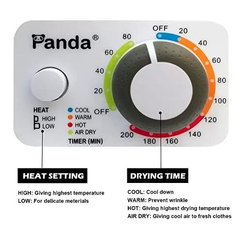 Panda Compact Portable Electric Clothes Dryer 100 Deals