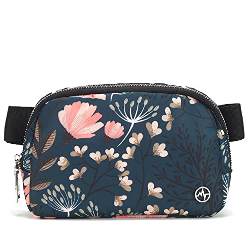 Pander Everywhere Navy Floral Fanny Pack 100 Deals
