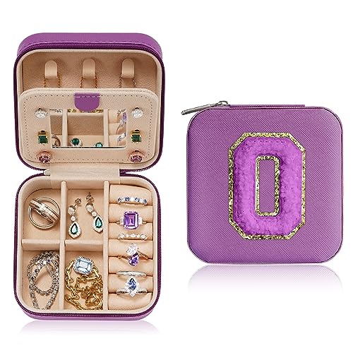 Parima Girls Initial Travel Jewelry Box Purple 100 Deals