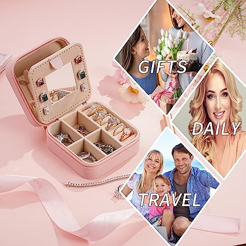 Parima L Initial Travel Jewelry Case Pink 100 Deals