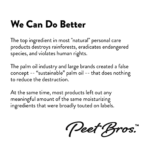 Peet Bros. Shea Butter Argan Sandalwood Soap 100 Deals