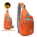 Peicees Waterproof Sling Backpack - Unisex Crossbody 100 Deals