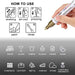 Permanent Paint Pens: White Waterproof Markers 100 Deals