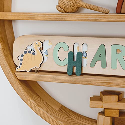 Personalized Dino Wood Name Puzzle 100 Deals