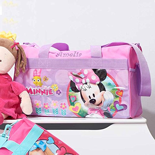 Personalized Licensed Kids Travel Duffel Bag - 18 (Pink Minnie) SEO-Friendly Title: Pink Minnie Kids Travel Duffel Bag 100 Deals