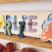 Personalized Montessori Wood Name Puzzle - 1st Birthday Gift 100 Deals