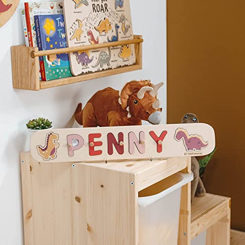 Personalized Wood Name Puzzle - Toddler Montessori Toy 100 Deals