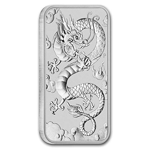Perth Mint Dragon 1 oz Silver Bar 100 Deals