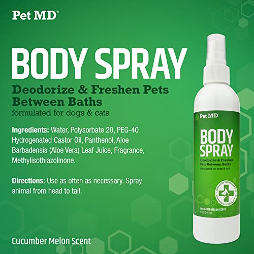 Pet MD Deodorizing Dog & Cat Body Spray 100 Deals