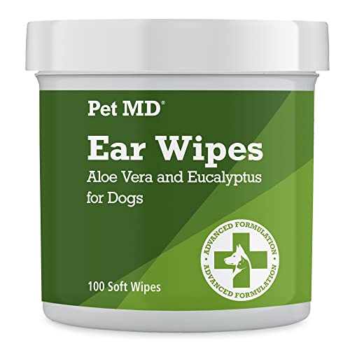 Pet MD Ear Cleaner Wipes - 100 Count 100 Deals